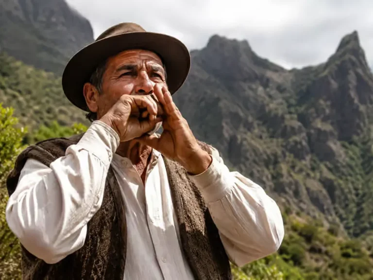 Silbo Gomero Whistling Demonstration La Gomera