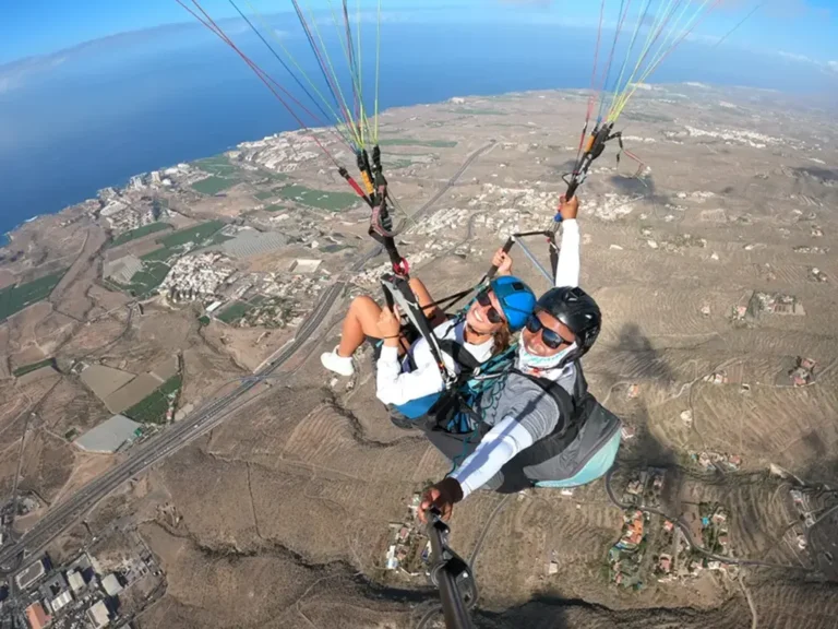 Tandem paragliding in Tenerife with Mel’s Excursions